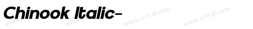 Chinook Italic字体转换 Chinook Italic字体转换